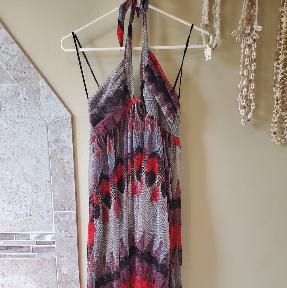Sparkly Halter Dress